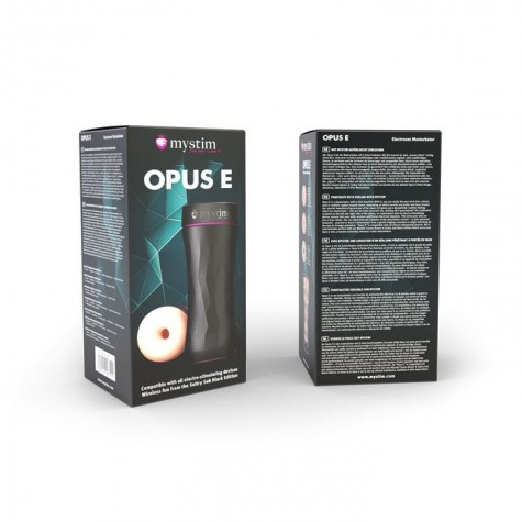 Мастурбатор-анус Opus E Donut с возможностью подключения электростимуляции